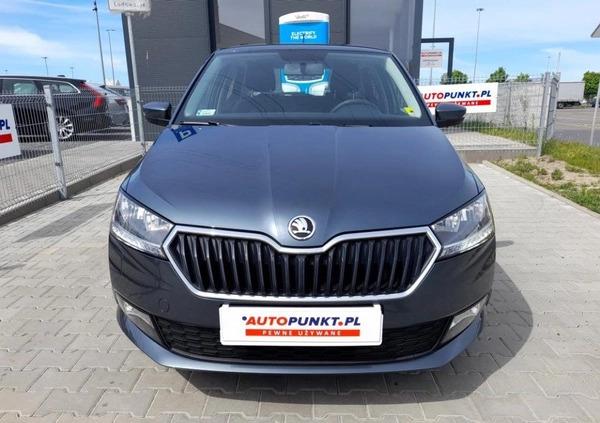 Skoda Fabia cena 53900 przebieg: 88231, rok produkcji 2021 z Toszek małe 172